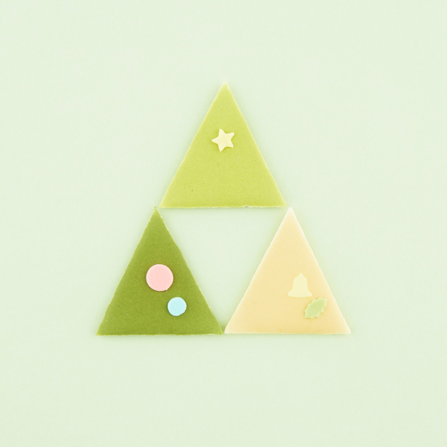 季節の薄氷「森のクリスマス」９枚入