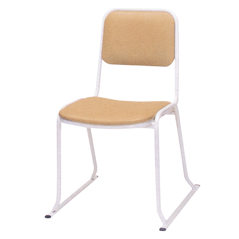 本堂お詣り用椅子スチール 42cm 4脚組