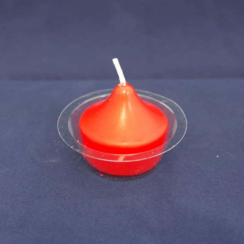 和蝋燭カートリッジ 朱1個入(バラ)