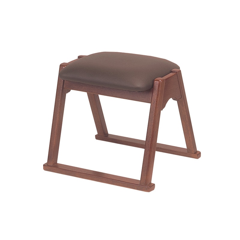 木製本堂用椅子　座高35cm　5脚組　座高35cm　幅42×奥36×座高35cm