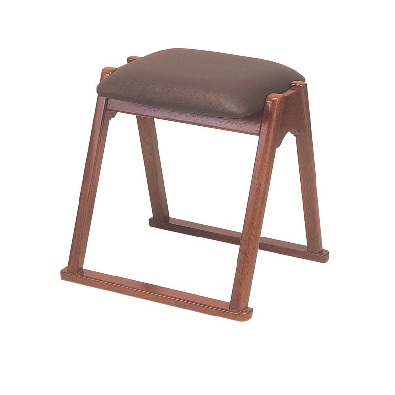 木製本堂用椅子　座高42cm　5脚組　幅42×奥40.5×座高42cm