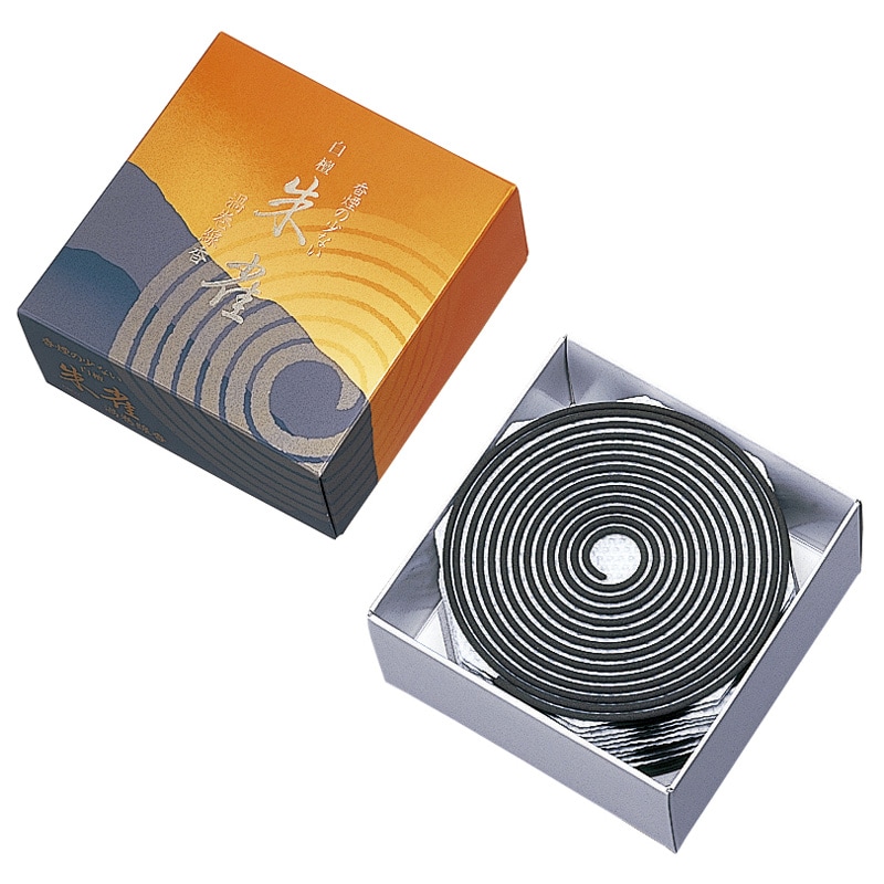 渦巻線香　白檀朱雀　14枚入