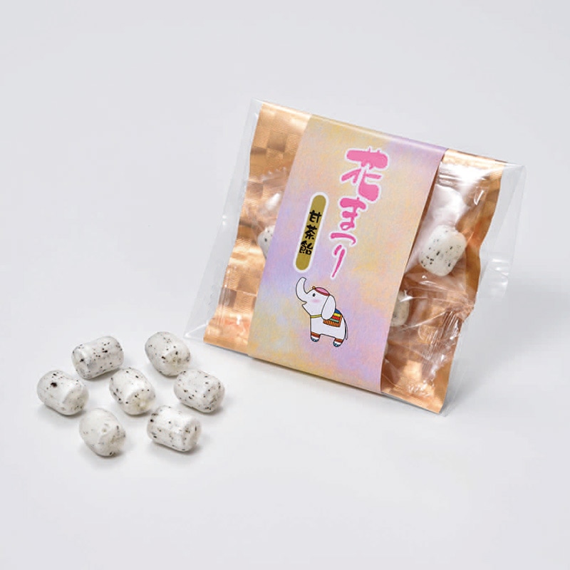 甘茶飴1袋7粒入　50袋1組