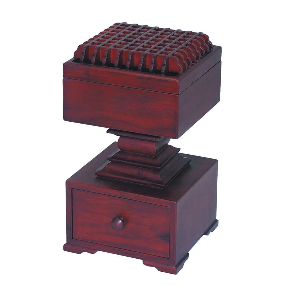 常香盤　花梨蜜蝋仕上