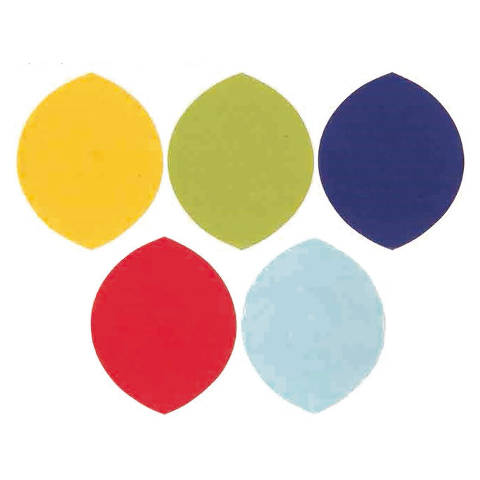 散華無地五色 200枚1組