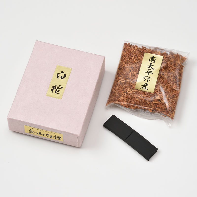 会山白檀刻み15g(香炭付き)1箱
