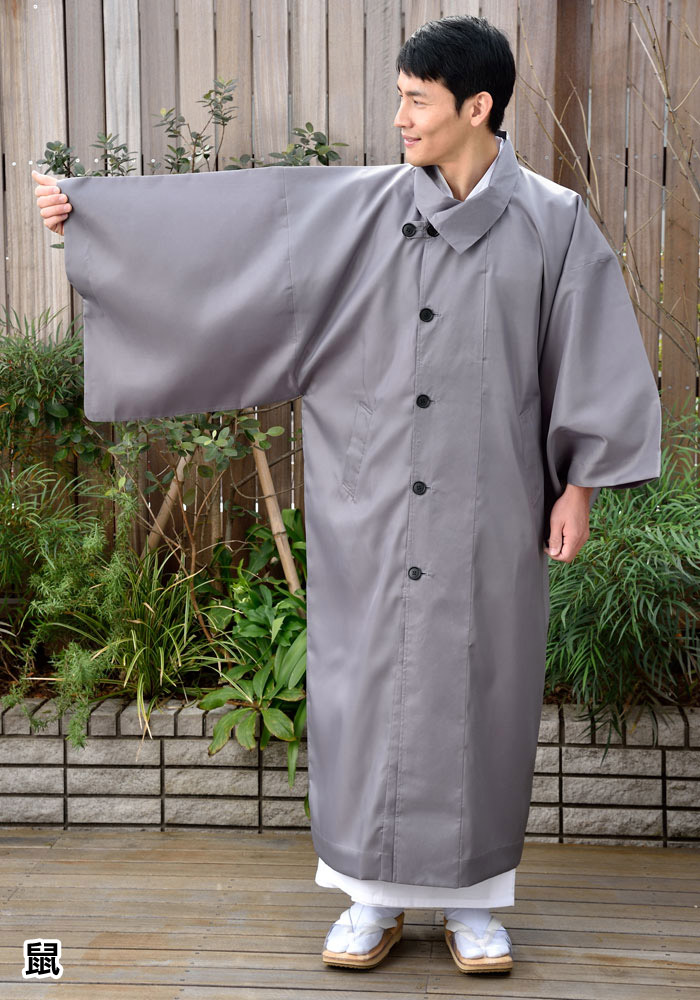 スプリングレインコート(紺・鼠)(M・L) | 和装品,男性用和装品,羽織 