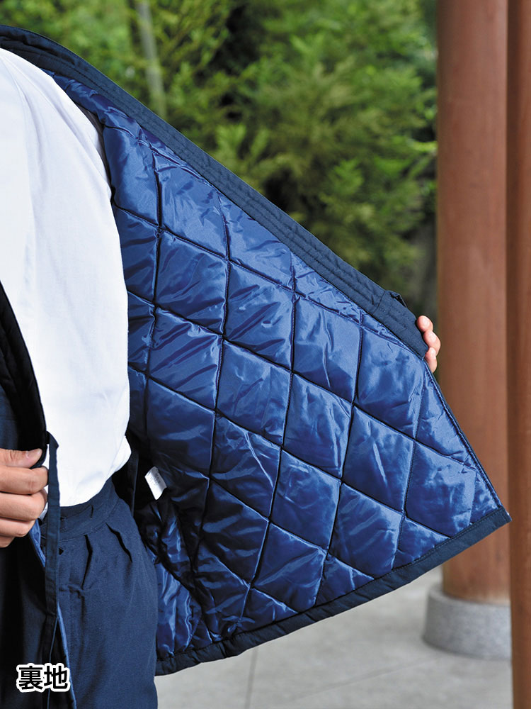 裏キルト綿入り作務衣(紺・うぐいす)(S-3L) | 和装品,男性用和装 裏キルト綿入り作務衣(紺・うぐいす)(S-3L) | 和装品,男性用和装