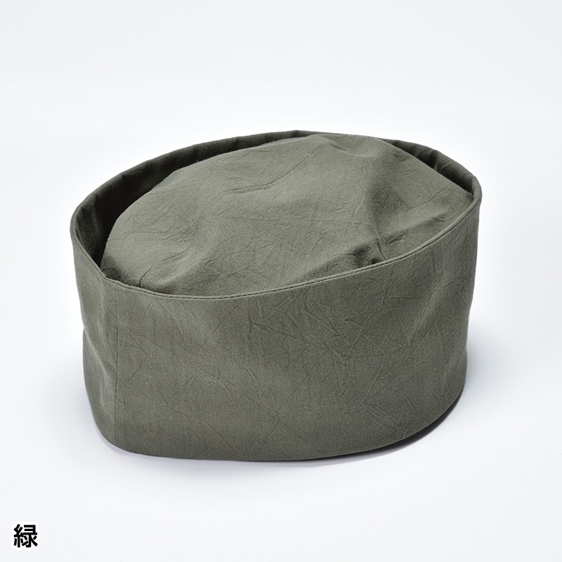 茶匠形 綿利休帽(黒・濃紺・灰・緑) | 和装品,小物,帽子 | 作務