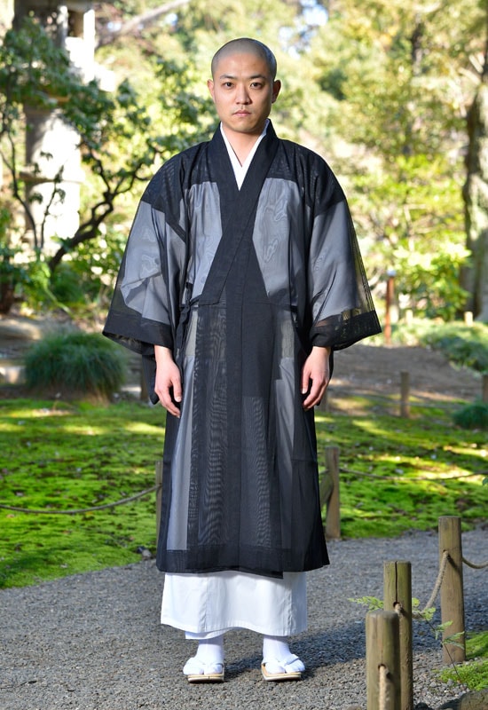 紗改良服 楽天市場】【送料無料】【日本製】改良衣 黒紗 間衣E(M・L・LL