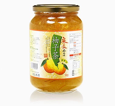 【半分】宋家柚子茶 1kg （6個入り　半ケース：業務用）-宋家