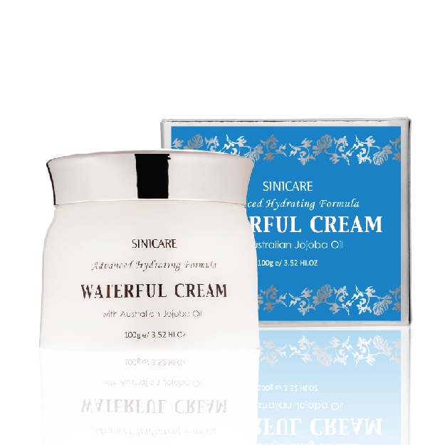 2023ǯ����[Sini]  Waterful Cream with Jojoba  �����������ե� ���꡼�� with Jojoba 100g��3�ĥ��å�