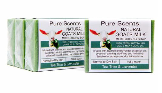 [Pure Scents] �ԥ奢����� �����ȥߥ륯������ �ƥ����ĥ꡼��٥������4�ĥ��å�