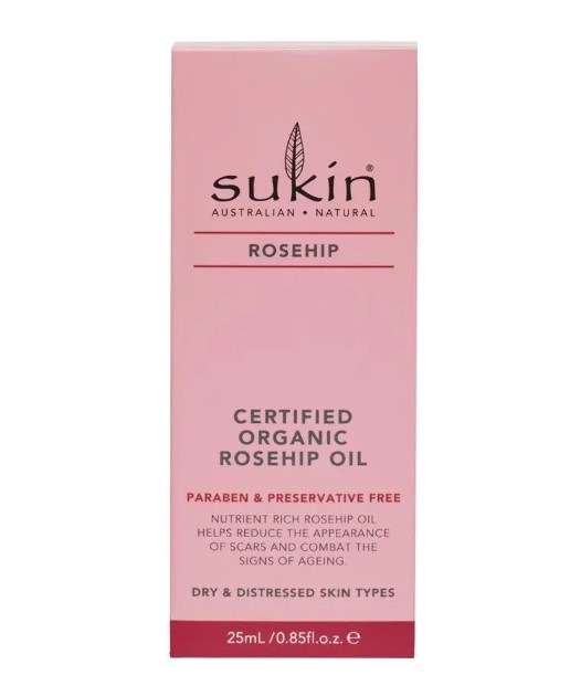 [Sukin] Rose Hip Oil �������˥å�ǧ�� 100% �������ҥåץ����롡25ml