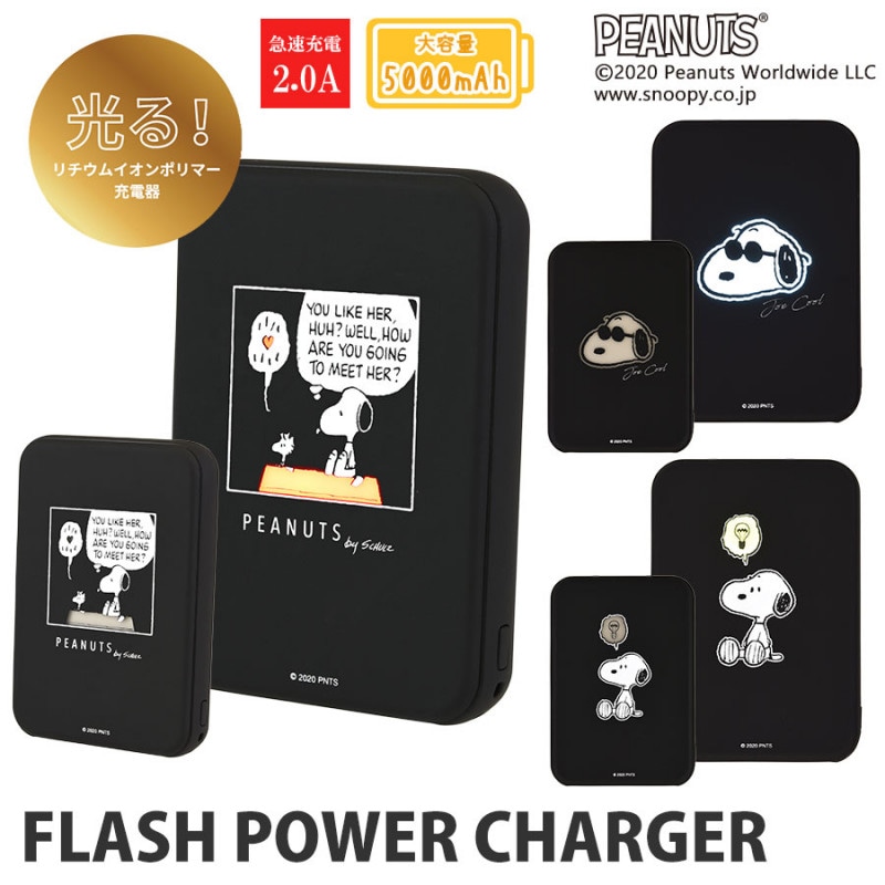 ピーナッツ FLASH POWER CHARGER
