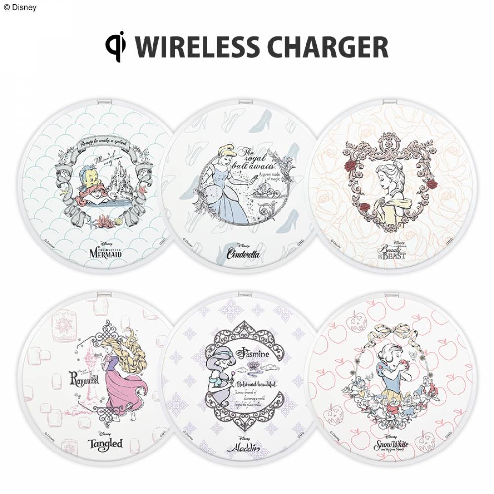ディズニーキャラクター／Qi ワイヤレスチャージャー