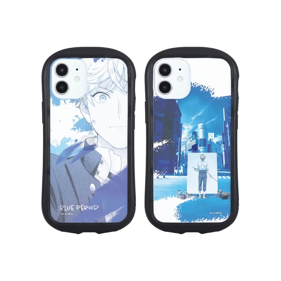 ブルーピリオド iPhone12 mini対応 ハイブリッドクリアケース  