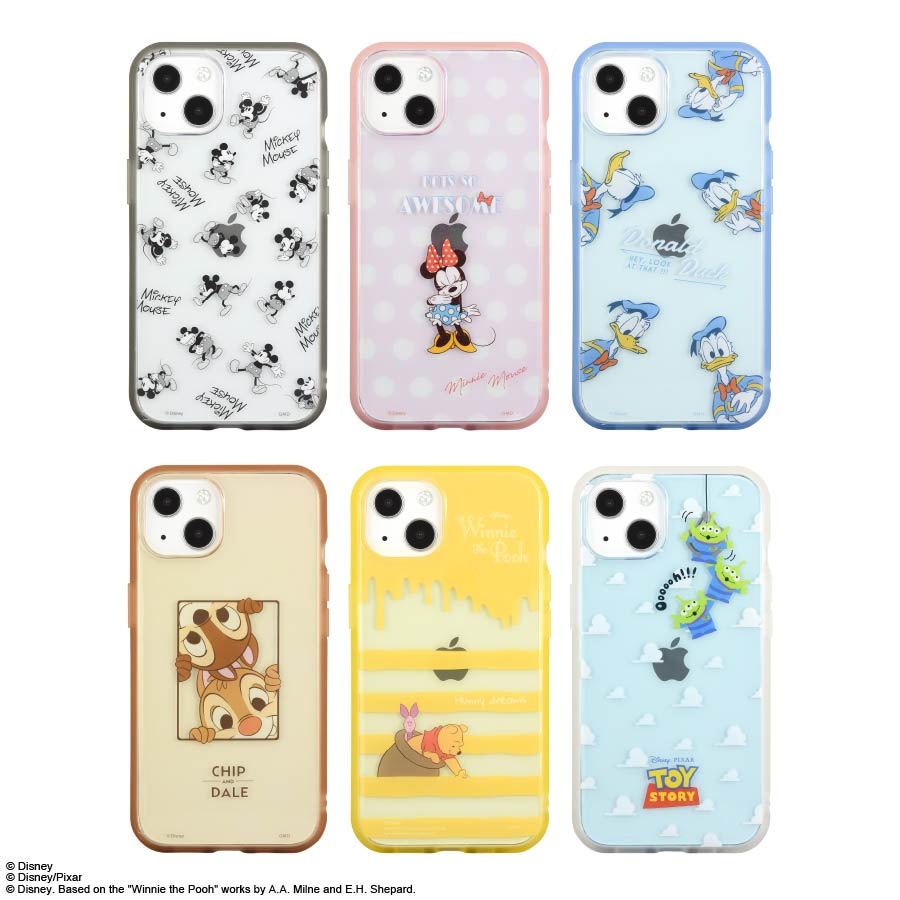 ディズニーキャラクター、ピクサーキャラクター ｜ IIIIfit Clear iPhone13対応ケース