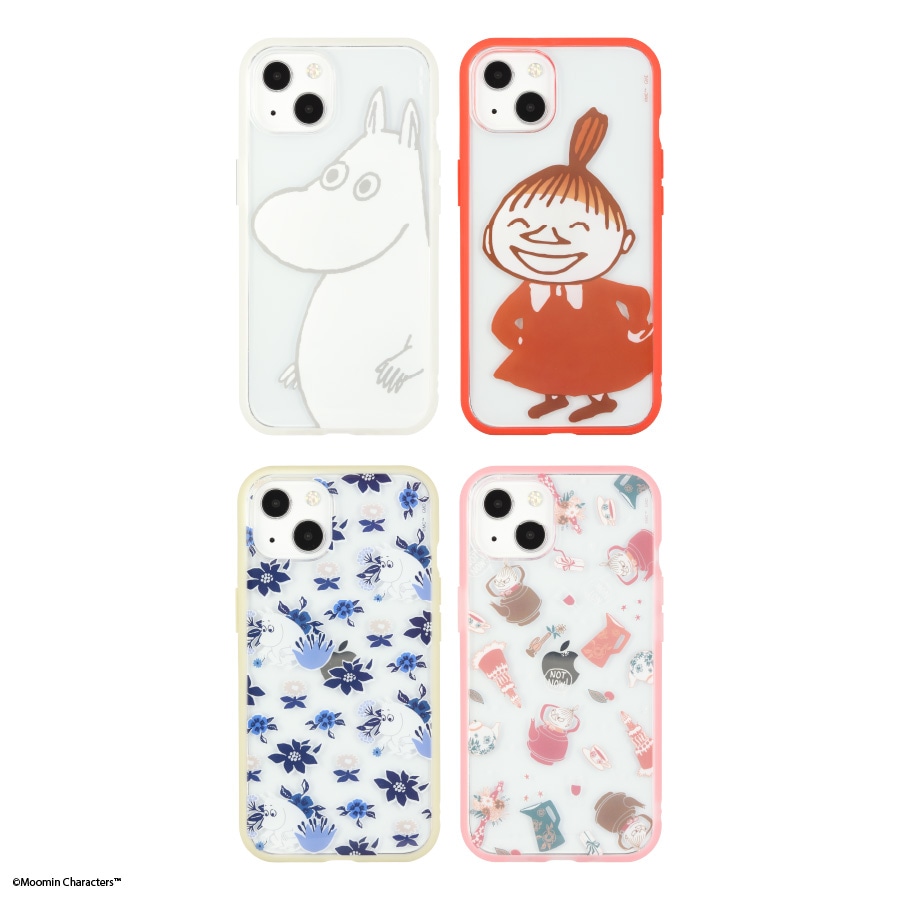 ムーミン　IIIIfit Clear iPhone13対応ケース