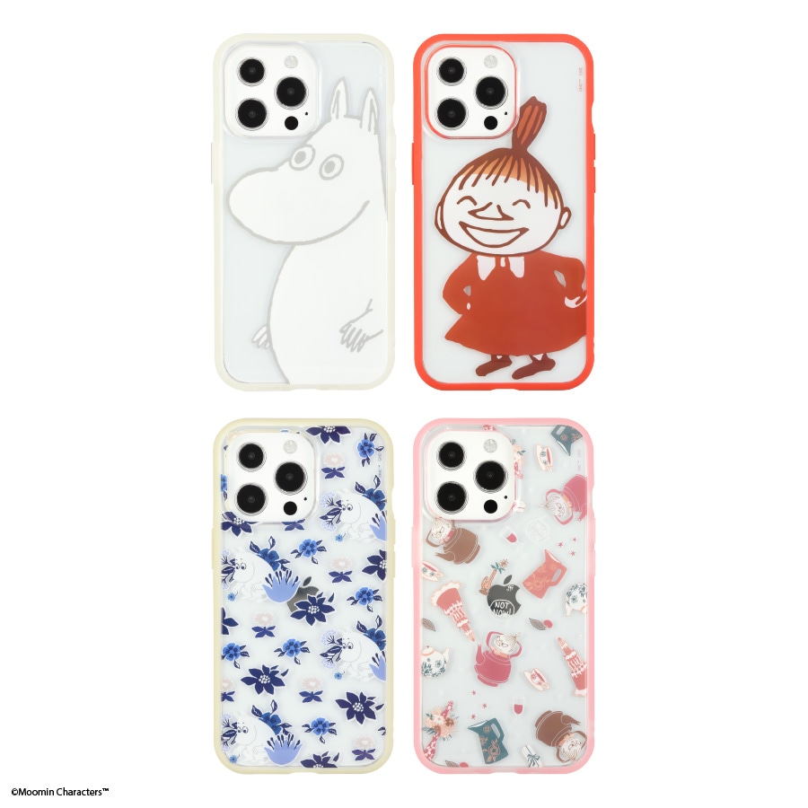ムーミン　IIIIfit Clear iPhone13 Pro対応ケース