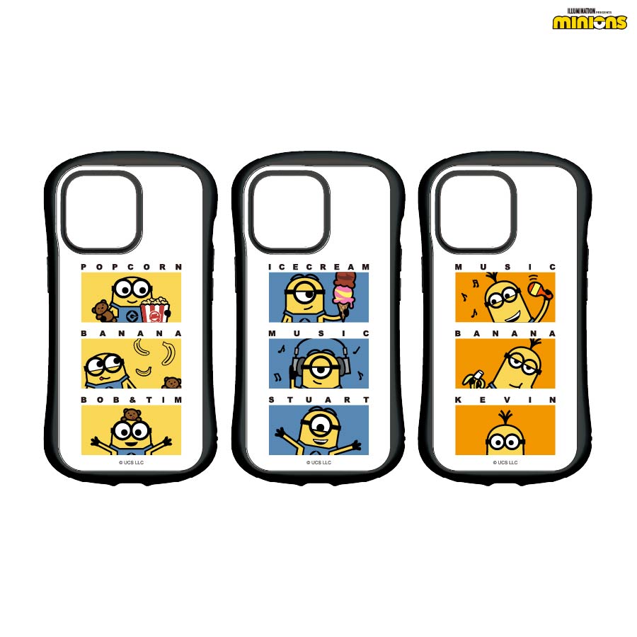 『怪盗グルー／ミニオンズ』シリーズ　iPhone13 Pro対応 ハイブリッドガラスケース