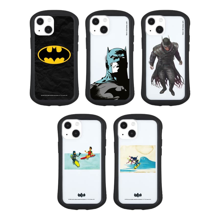 BATMAN iPhone13 mini/12 mini対応 ハイブリッドクリアケース