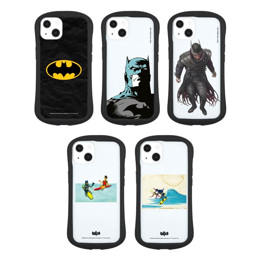 BATMAN iPhone13対応 ハイブリッドクリアケース