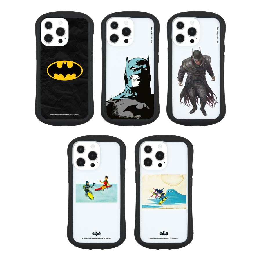 BATMAN iPhone13 Pro対応 ハイブリッドクリアケース