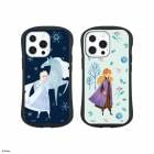 ディズニー『アナと雪の女王』／iPhone13対応 ハイブリッドガラス