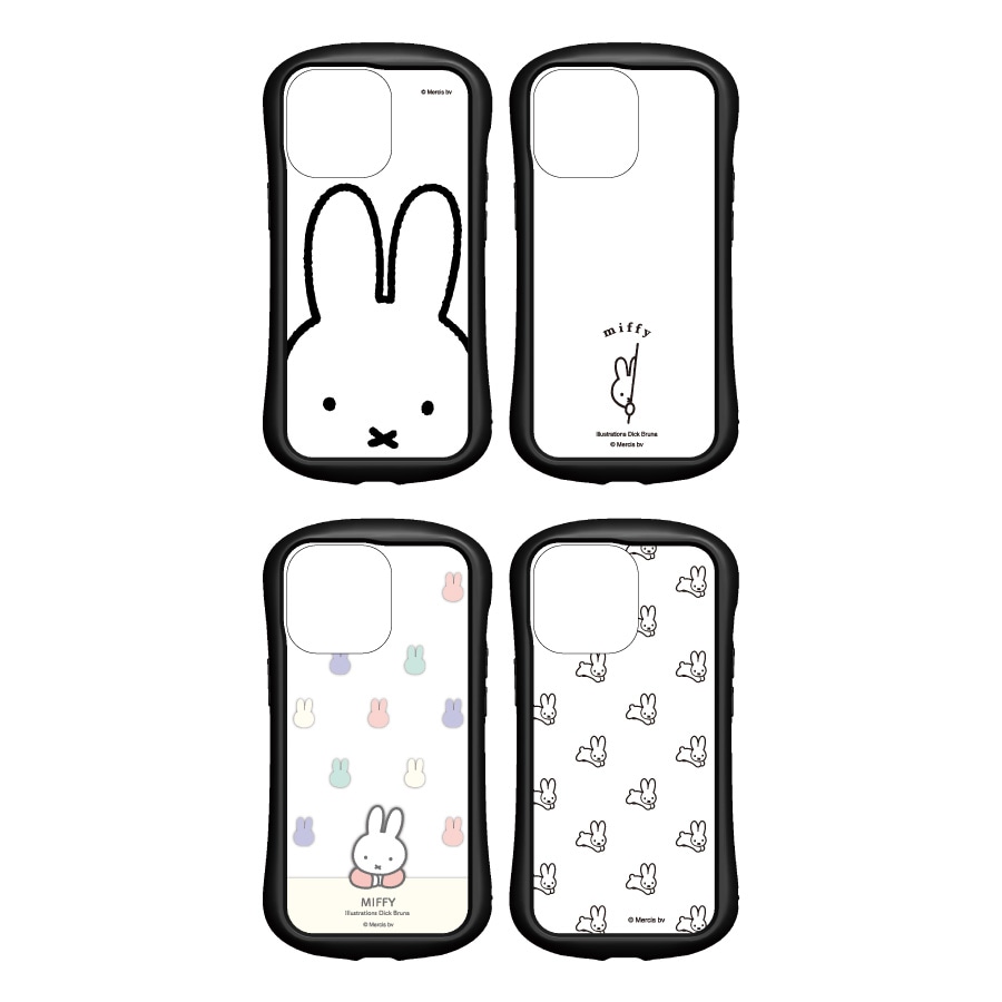 ミッフィー　iPhone13 Pro対応 ハイブリッドクリアケース