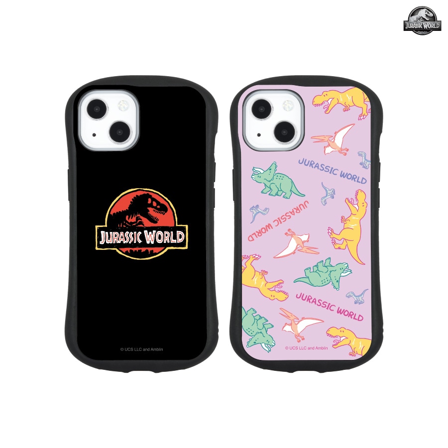 ジュラシック・ワールド　iPhone13対応ハイブリッドガラスケース