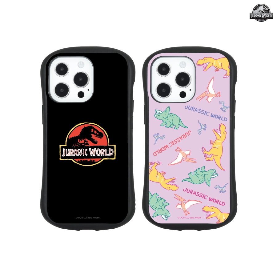 ジュラシック・ワールド　iPhone13 Pro対応ハイブリッドガラスケース