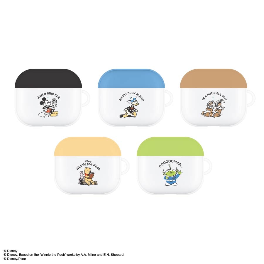 ディズニーキャラクター、ピクサーキャラクター／AirPods(第3世代)対応 ソフトケース