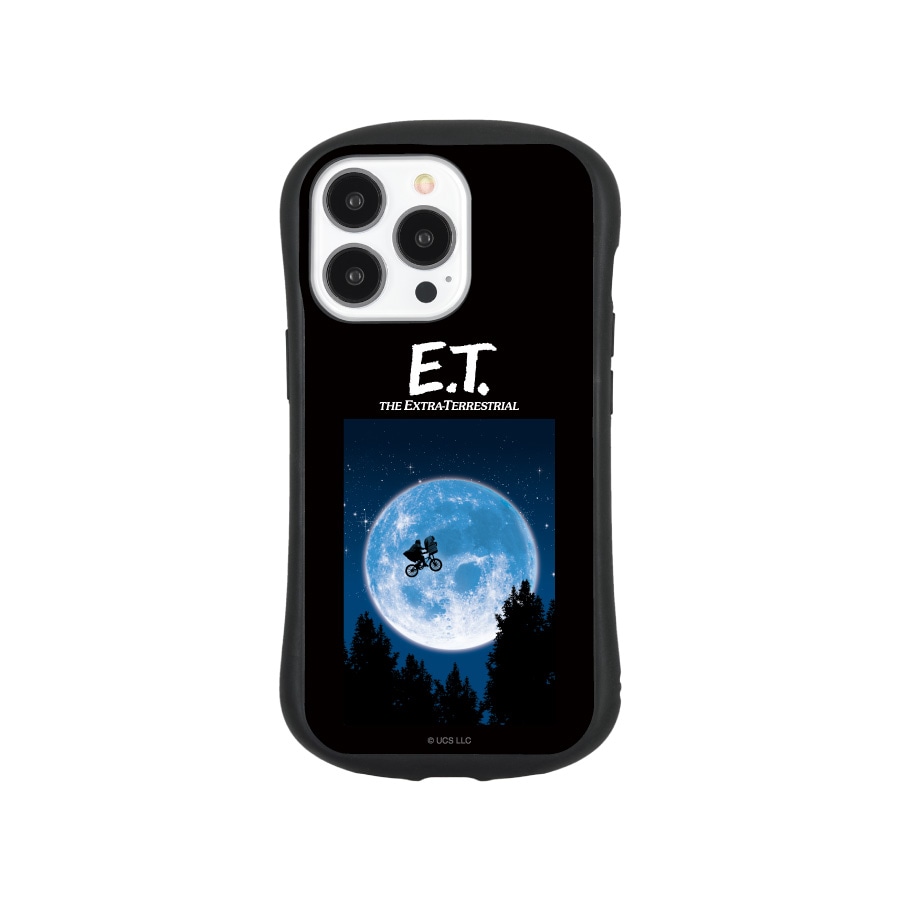 E.T. iPhone13 Pro対応 ハイブリッドガラスケース