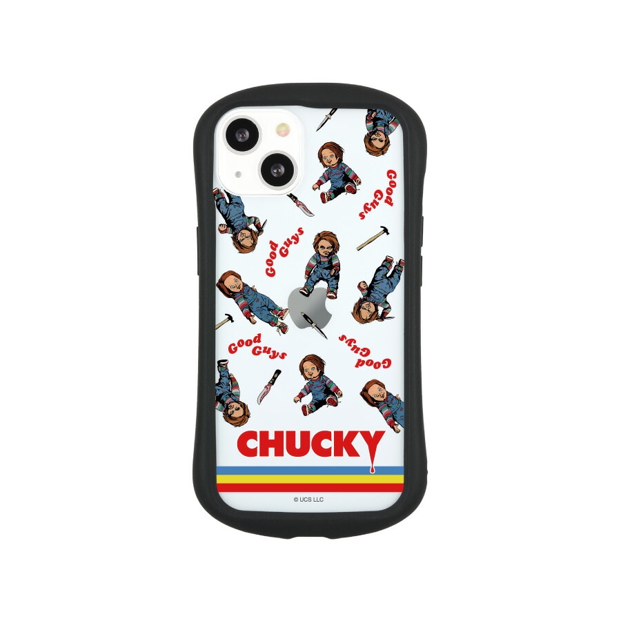 CHUCKY iPhone13対応ハイブリッドクリアケース