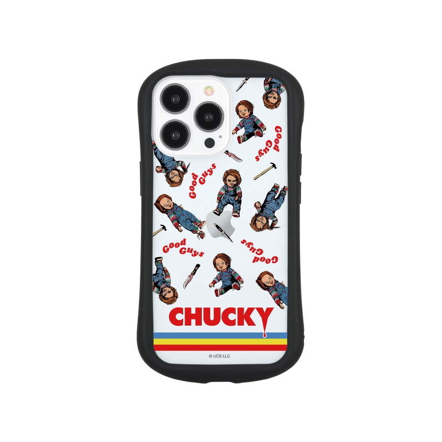 CHUCKY iPhone13Pro対応ハイブリッドクリアケース