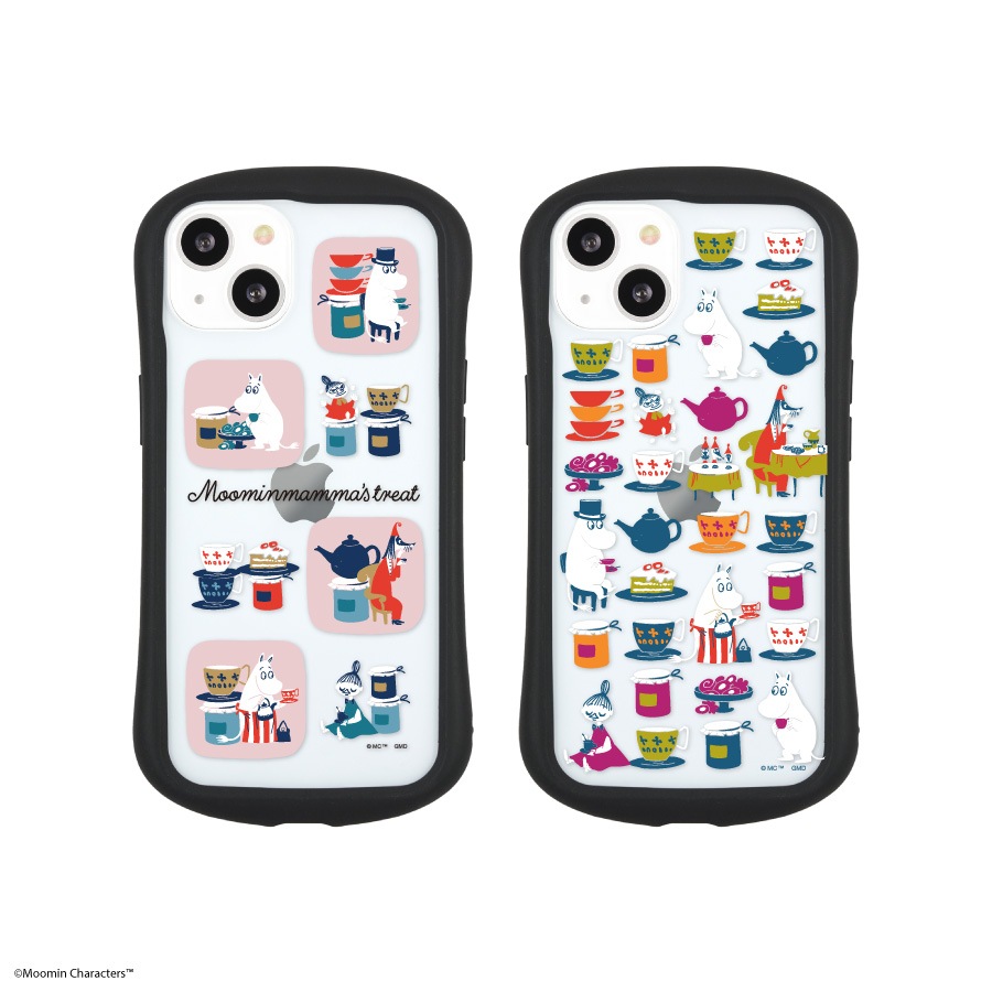 ムーミン【Moomin mamma's treat】　iPhone13対応 ハイブリッドクリアケース