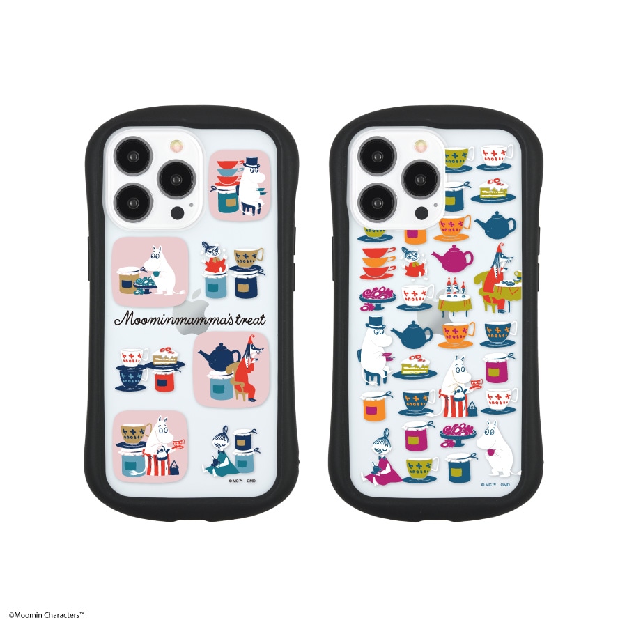 ムーミン【Moomin mamma's treat】　iPhone13 Pro対応 ハイブリッドクリアケース