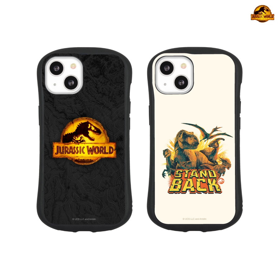 ジュラシック・ワールド iPhone13対応 ハイブリッドガラスケース