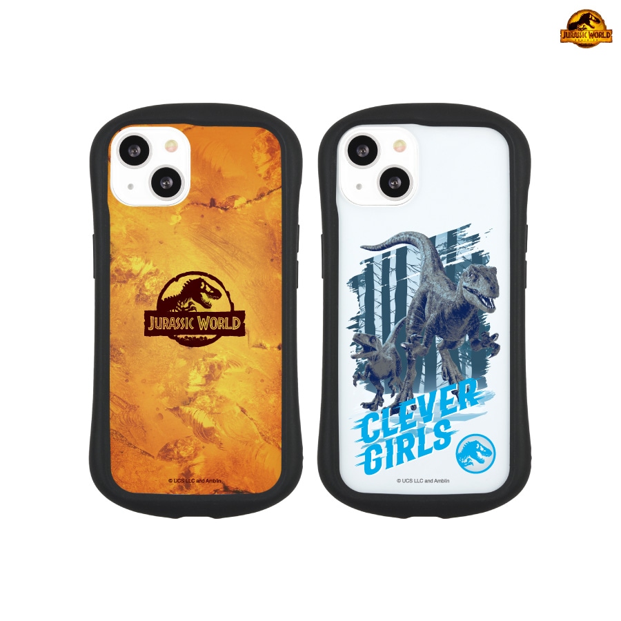 ジュラシック・ワールド iPhone13対応 ハイブリッドクリアケース