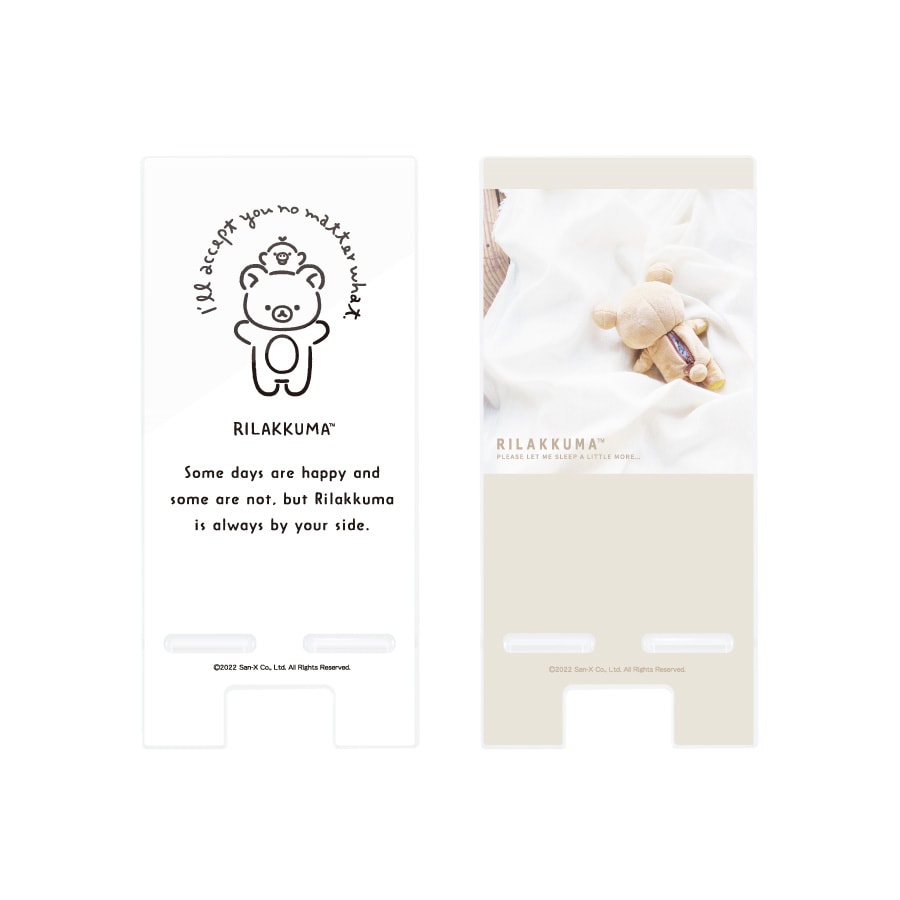 リラックマ アクリルスマホスタンド