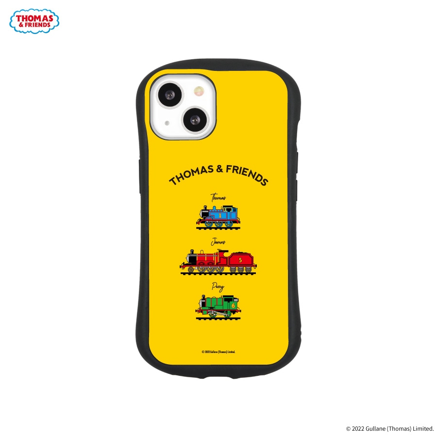 きかんしゃトーマス iPhone13対応 ハイブリッドガラスケース