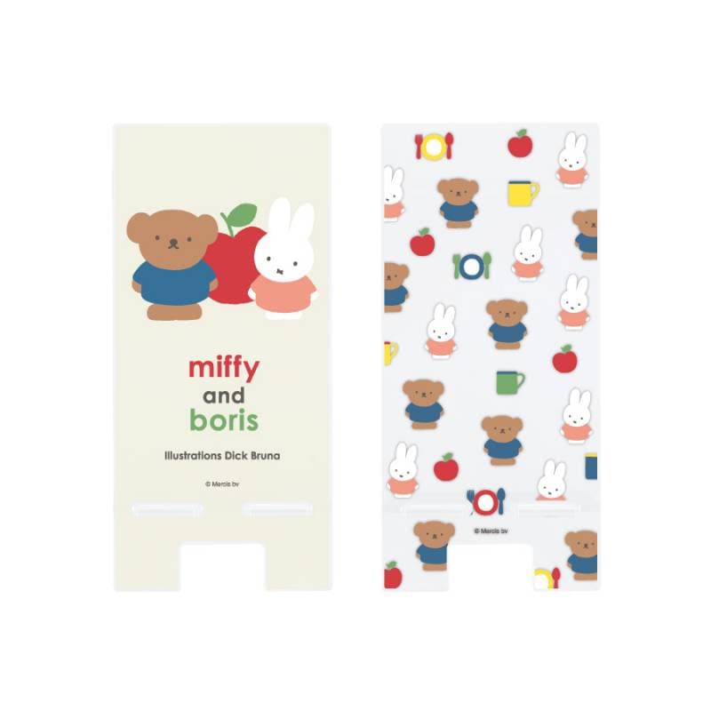 ミッフィー miffy and boris アクリルスマホスタンド | ま行