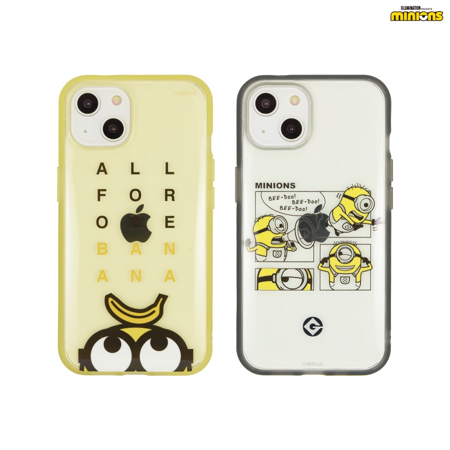『怪盗グルー／ミニオンズ』シリーズ IIIIfit Clear iPhone14/13 対応 ケース