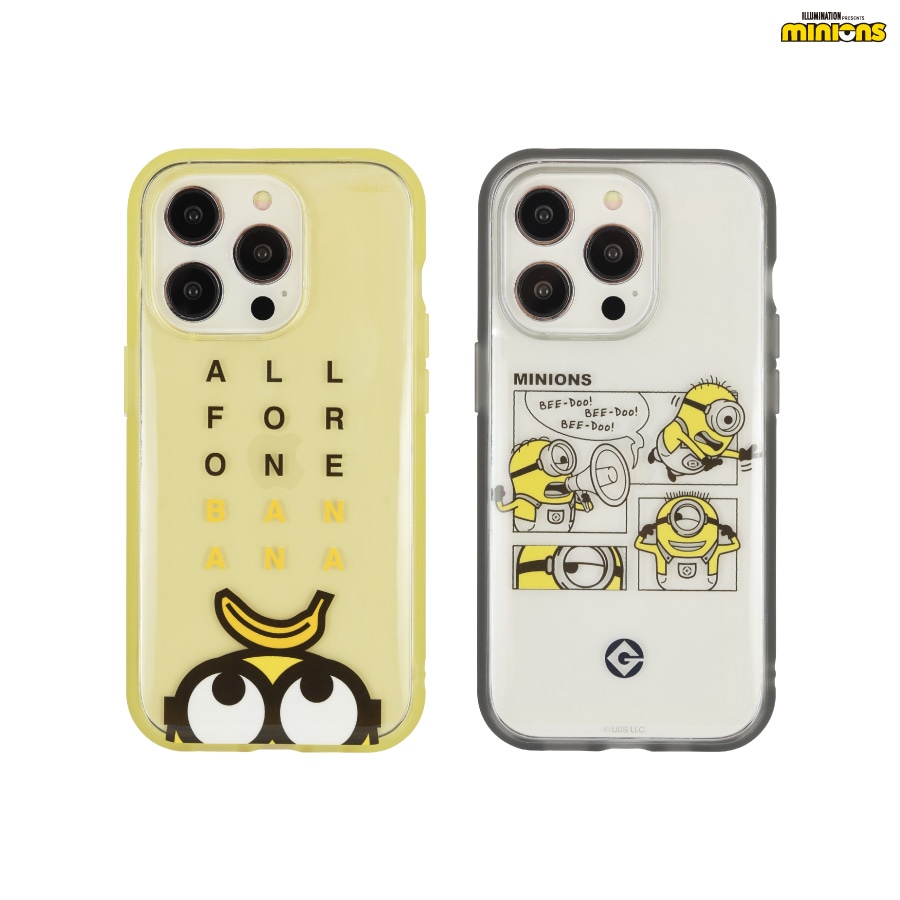 『怪盗グルー／ミニオンズ』シリーズ IIIIfit Clear iPhone14 Pro/13 Pro 対応 ケース