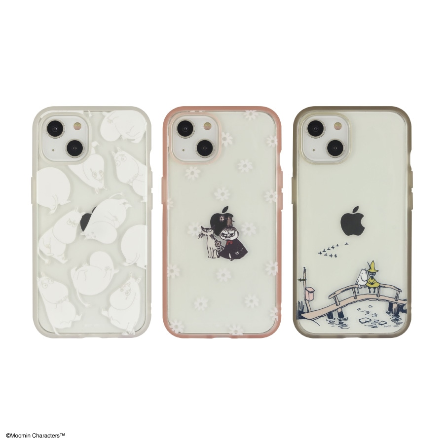 ムーミン IIIIfit Clear iPhone14 / 13 対応 ケース