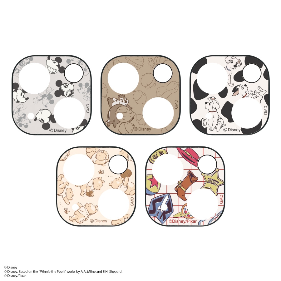 ディズニーキャラクター、ピクサーキャラクター ／ iPhone14 / 14 Plus 対応 カメラカバー