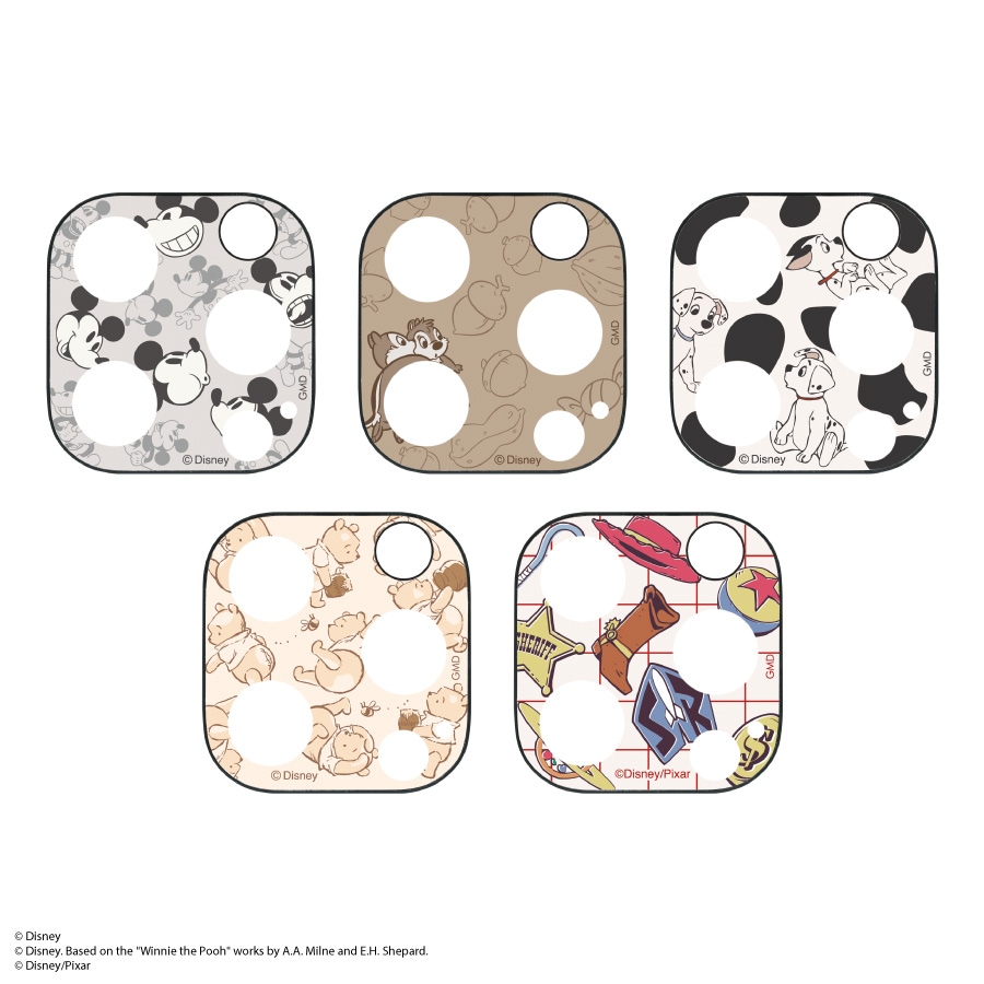 ディズニーキャラクター、ピクサーキャラクター ／ iPhone14 Pro / 14 Pro Max 対応 カメラカバー