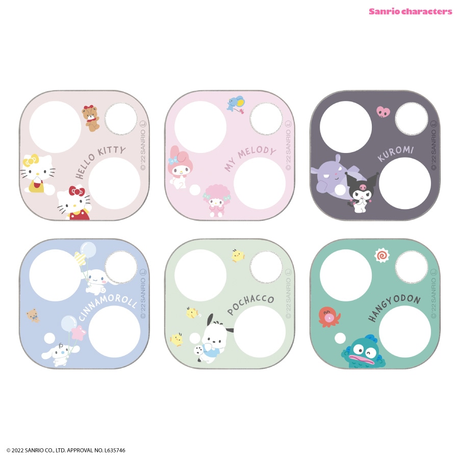 サンリオキャラクターズ iPhone14 / 14 Plus 対応 カメラカバー