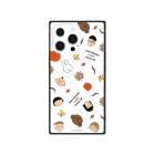 miffy meets maruko iPhone13 Pro対応 スクエアガラスケース|ミッフィー|ま行